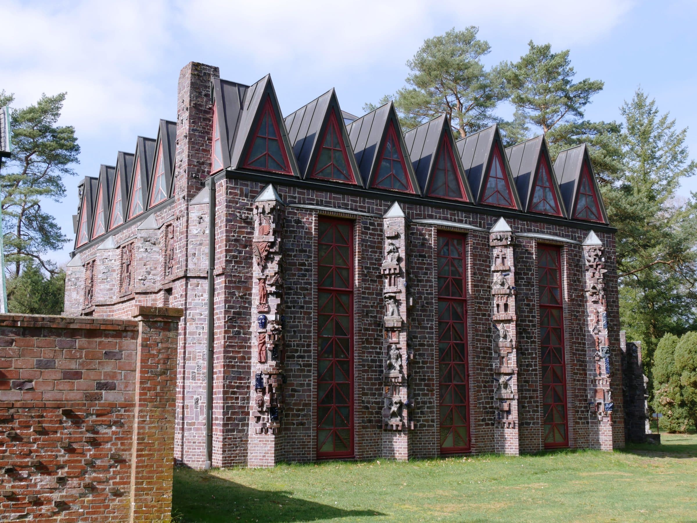 Kunsttempel der Kunststätte Bossard in Jesteburg-Lüllau
